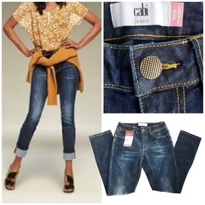 Cabi Authentic High Straight Jeans Style #3561.